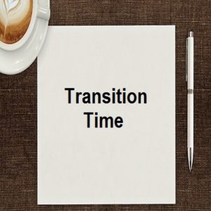 transition time
